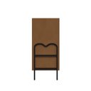 Ver imagem 5 de Cômoda Moderna 4 Gavetas 43x92cm Oasis Marrom/Preto/Nature