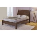 Ver imagem 1 de Cama Casal 100% MDF Plus 125cm x 150cm Jaspe Marrom/Castanho