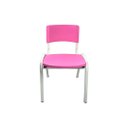 Ver imagem 2 de Cadeira Infantil Iso Rosa Brinquedoteca Escolas Ecomhome