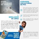 Ver imagem 7 de Barra de Calha 1m Branca Jardim e Varanda