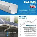 Ver mais imagens de Barra de Calha 1m Branca Jardim e Varanda