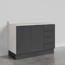 Ver imagem 4 de Balcão Pia 120cm com Tampo com Rodapé Puxador 150cm Ipanema CabeCasa MadeiraOriginals