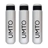 Kit 3 Garrafinhas para Academia Umto Super-resistente 500 Ml Branca - Branco - 1
