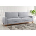 Ver imagem 1 de Sófa Living 4 Lugares 2,2M Linhos Ares