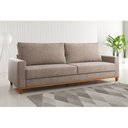 Ver imagem 1 de Sófa Living 4 Lugares 2,2M Linhos Ares