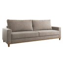 Ver imagem 2 de Sófa Living 4 Lugares 2,2M Linhos Ares