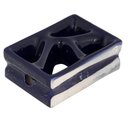 Ver imagem 3 de Elemento Vazado Louça Rama Azul Cobalto Esmaltado - 750280 - CERAMICA MARTINS