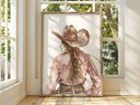 Ver imagem 3 de Quadro Decorativo Cowgirl Boiadeira Cavalo Rodeio Mulher Quarto Decoração