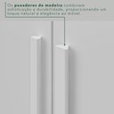 Ver imagem 6 de Guarda-Roupa Solteiro 4 Portas 2 Gavetas com Pés França Branco