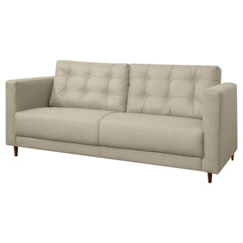 Sofá Living Viena 2 Lugares 170cm para Sala Recepção Consultório Linho - Sofa Store:linho Bege