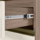 Ver imagem 6 de Cozinha Completa Modulada Torre Quente 5 Peças 100% MDF Angela Branco/Carvalho Tok/Bianco