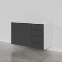 Ver imagem 6 de Balcão Pia 120cm sem Tampo sem Rodapé Puxador 150cm Ipanema CabeCasa MadeiraOriginals