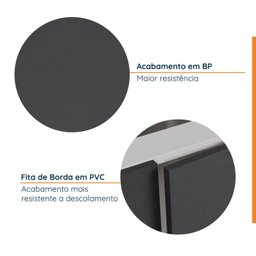 Balcão Pia 120cm sem Tampo sem Rodapé Puxador 150cm Ipanema CabeCasa MadeiraMadeira - 13
