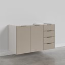 Ver imagem 4 de Balcão Pia 120cm sem Tampo sem Rodapé Puxador 150cm Ipanema CabeCasa MadeiraOriginals