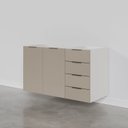 Ver imagem 6 de Balcão Pia 120cm sem Tampo sem Rodapé Puxador 150cm Ipanema CabeCasa MadeiraOriginals