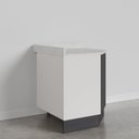 Ver imagem 7 de Balcão Canto Oblíquo com Tampo com Rodapé Puxador 150cm Ipanema CabeCasa MadeiraOriginals