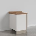 Ver imagem 7 de Balcão Canto Oblíquo com Tampo com Rodapé Puxador 150cm Ipanema CabeCasa MadeiraOriginals