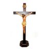 Crucifixo de mesa 50 cm com Cristo Chagado em resina - 3