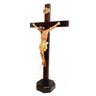 Crucifixo de mesa 50 cm com Cristo Chagado em resina - 4