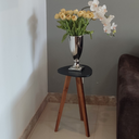 Ver imagem 3 de Mesa de Canto e Apoio Lateral Orgânica Paris Black