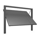 Ver imagem 3 de Portão de Aço Contrapeso com Painel em Chapa Frisada 220x285x12