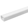 Tubo Condutor de Calha de 3m Branco 80x60mm - 3