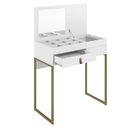 Ver imagem 6 de Penteadeira Industrial Lady Branco Design Inovador
