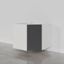 Ver imagem 5 de Balcão Canto Oblíquo sem Tampo sem Rodapé Puxador 150cm Ipanema CabeCasa MadeiraOriginals