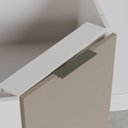 Ver mais imagens de Balcão Canto Oblíquo Planejado sem Tampo sem Rodapé Puxador 150cm Ipanema CabeCasa MadeiraOriginals