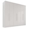 Guarda-roupa Casal 6 Portas 2 Gavetas França - 4