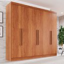 Ver imagem 2 de Guarda-roupa Casal 6 Portas 2 Gavetas França