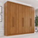 Ver imagem 1 de Guarda-Roupa Casal 6 Portas 2 Gavetas França Cinamomo