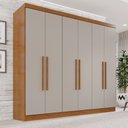 Ver imagem 2 de Guarda-roupa Casal 6 Portas 2 Gavetas França