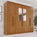 Ver imagem 2 de Guarda-Roupa Casal com Espelho 6 Portas 2 Gavetas França