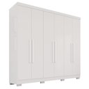 Ver imagem 3 de Guarda-roupa Casal 6 Portas 2 Gavetas França