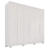 Guarda-roupa Casal 6 Portas 2 Gavetas França - 3