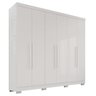 Guarda-roupa Casal 6 Portas 2 Gavetas França - 4