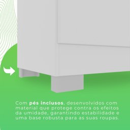 Guarda-roupa Casal 6 Portas 2 Gavetas França - 13