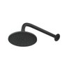 Ducha Chuveiro Black Preto Fosco Redondo Luxo 6 Civitt - 1