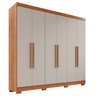 Guarda-roupa Casal 6 Portas 2 Gavetas França - 3