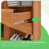 Guarda-roupa Casal com Espelho 6 Portas 2 Gavetas França - 11