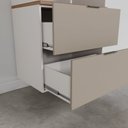 Ver imagem 7 de Torre Quente Planejada 2 Nichos Forno e Microondas sem Rodapé Puxador 150cm Ipanema CabeCasa MadeiraOriginals