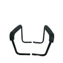 Ver imagem 2 de Par de Apoio de Braços Preto Injetado Cadeira Escritório