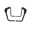 Ver imagem 1 de Par de Apoio de Braços Preto Injetado Cadeira Escritório