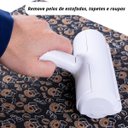 Ver imagem 3 de Rolo Removedor Tira Pelos Pet Cães & Gatos Sofá Roupa Carro