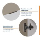 Ver mais imagens de Armário Aéreo de Canto Reto Ipanema CabeCasa MadeiraOriginals