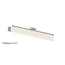 Ver imagem 3 de Módulo Cozinha Connect Painel de Edição para Fechamento Rodapé 120x14x105cm Duna2 Aéreos + 1