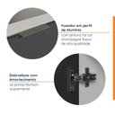 Ver imagem 7 de Balcão de Canto Reto sem Tampo sem Rodapé Puxador 150cm Ipanema CabeCasa MadeiraOriginals