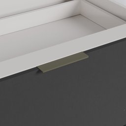 Balcão 2 Gavetões com Gaveta Auxiliar sem Tampo sem Rodapé Puxador 150cm Ipanema Cabecasa Madeiramad - 9