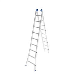 Escada de Alumínio Extensiva 2x9 Degraus 2.81 X 4.50 Metros Evald - 2